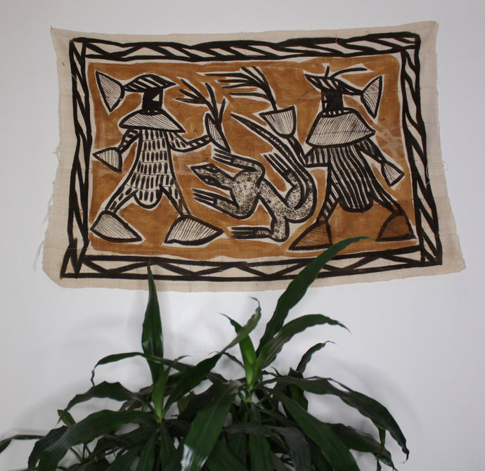  Korhogo/ Mud Cloth Textile Wall Art / Tribal Painting by Only Mels Designs sold by Only Mels Designs