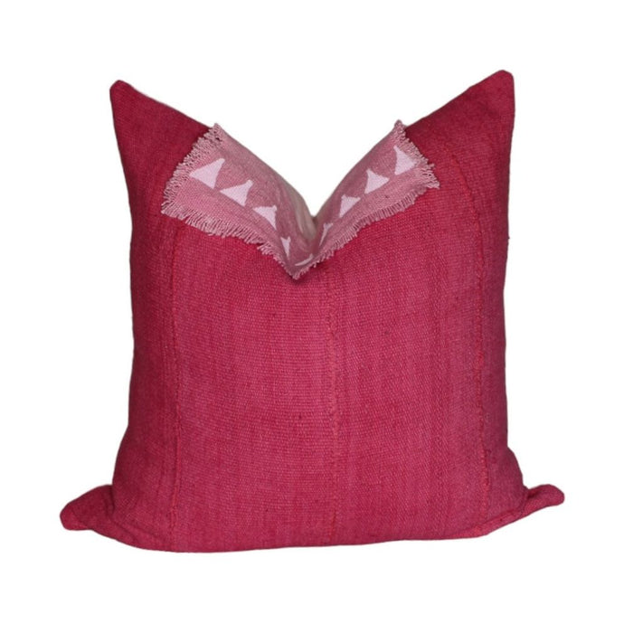  Pink Mud Cloth Throw Pillow Cover by Only Mels Designs sold by Only Mels Designs