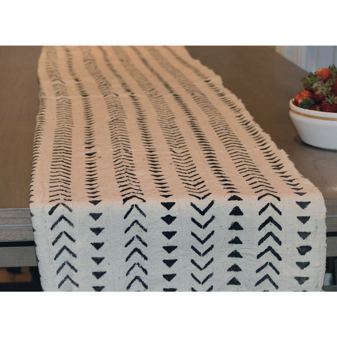  Mud Cloth Table Runner by Only Mels Designs sold by Only Mels Designs