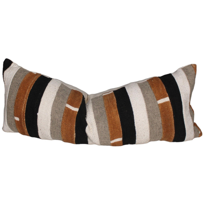  Stripe Multicolor Mud Cloth Throw Pillow Cover by Only Mels Designs sold by Only Mels Designs