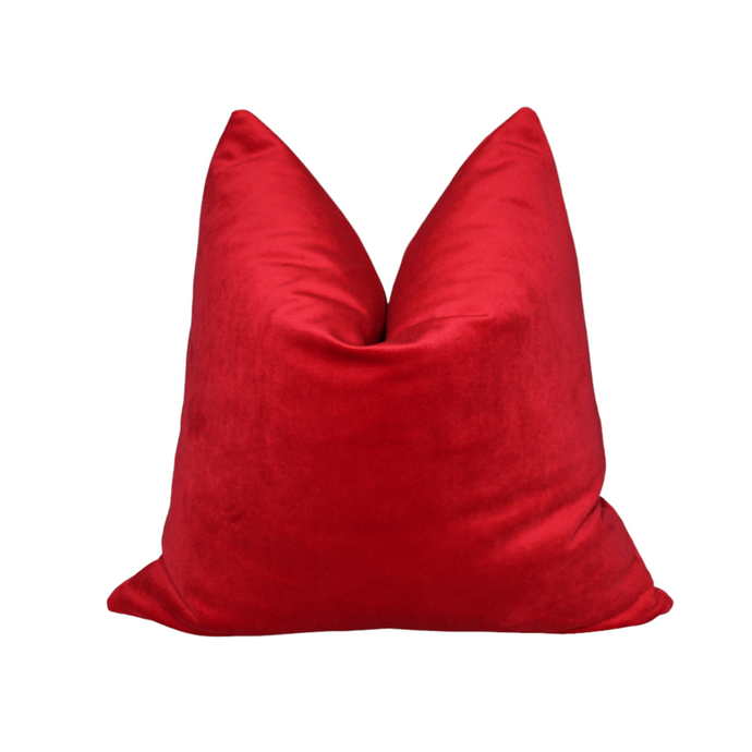  Red Velvet Throw Pillow Cover by Only Mels Designs sold by Only Mels Designs