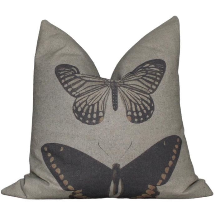  Butterfly Print Throw Pillow Cover by Only Mels Designs sold by Only Mels Designs