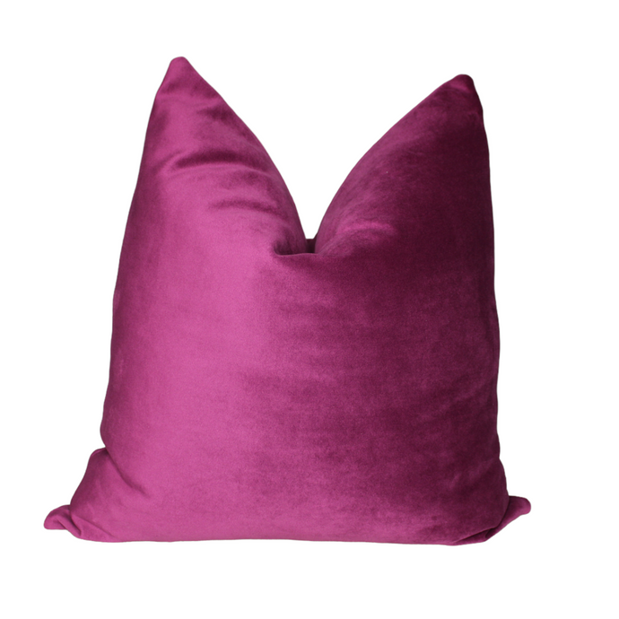  Purple Velvet Throw Pillow Cover by Only Mels Designs sold by Only Mels Designs