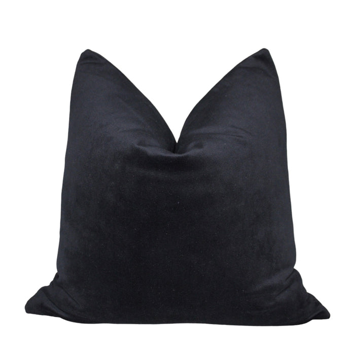  Black Velvet Throw Pillow Cover by Only Mels Designs sold by Only Mels Designs